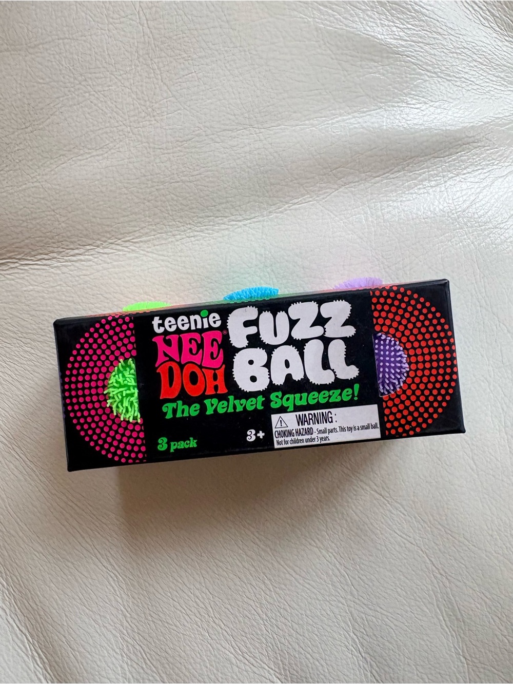 Schylling NeeDoh Teenie Tint Fuzz Ball